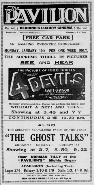 4 Devils at the Pavilion