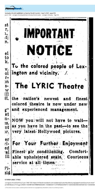 African American Theater (1949)