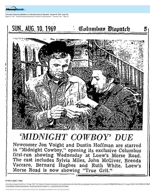 The Hollywood X-Rated Major Releases (1969)