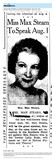 Theater Showwoman and More : Mrs. Max Stearn (1948)