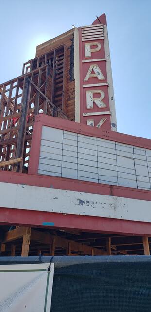 Park Theatre Sept 2026 Remodel Going On 