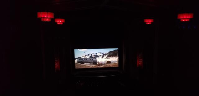 Nice CinemaScope 35mm image Stanford Theatre