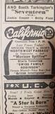 1940 Fox California Theatre Berkeley CA Movie Ad