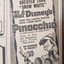 Disney's Pinocchio Plays  United Artists Theatre Berkeley 1940