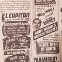 Fox Theatre SF 1944 Movie Ad 