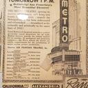 1941 Re Opening Remodel Ad  Metro Theatre SF 