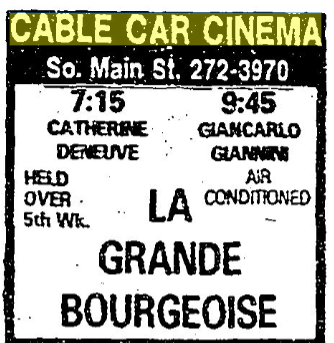 Cable Car Cinema & Cafe