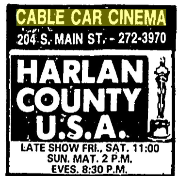 Cable Car Cinema & Cafe