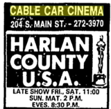 Cable Car Cinema & Cafe