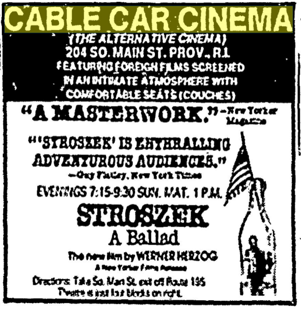 Cable Car Cinema & Cafe