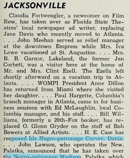 African American Theaters (1962)