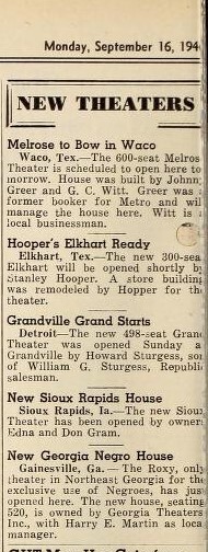 African American Theater (1946)