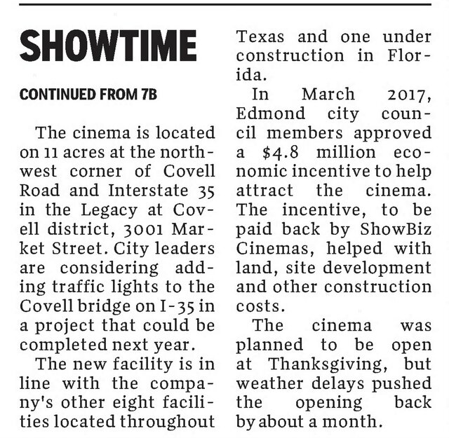 ShowBiz Cinemas Edmond