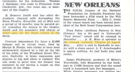 African American Theater (1939)