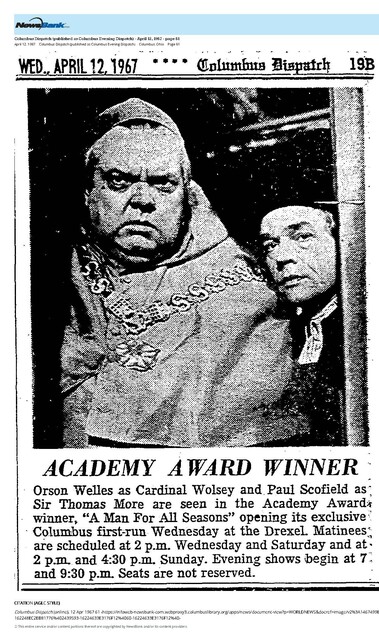 Orson Welles: A Case Study (1967) / East Main Corridor