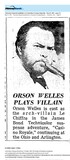 Orson Welles: A Case Study (1967)