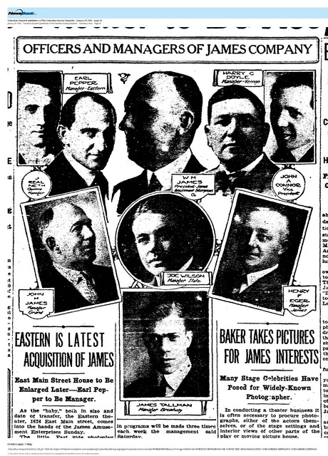The Willam 'Billy' James Theater Circuit (1924)