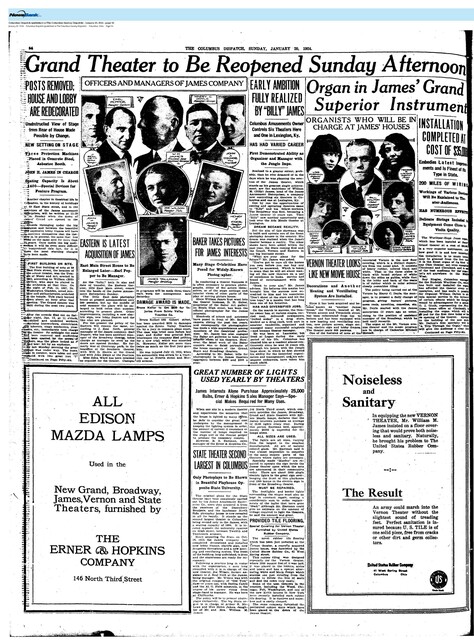 The William 'Billy' James Theater Circuit (1924)