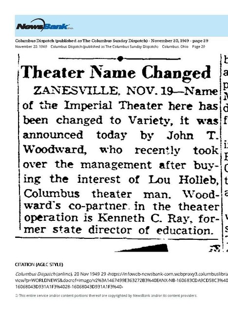 New Owners and Renamed (1949)