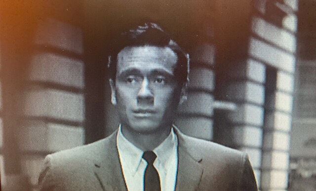 Screenshot of Mel Ferrer from 'The World, the Flesh and the Devil' (1959)