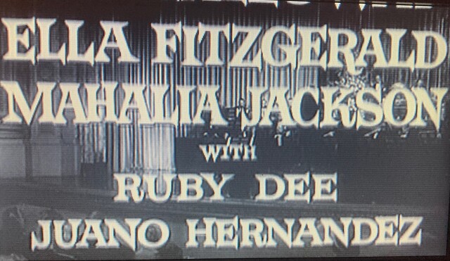 Screenshot from the trailer to "St. Louis Blues" (1958)