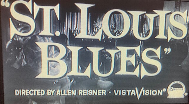 Screenshot from the trailer to "St. Louis Blues" (1958)