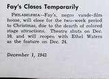 African American Theater (1943)
