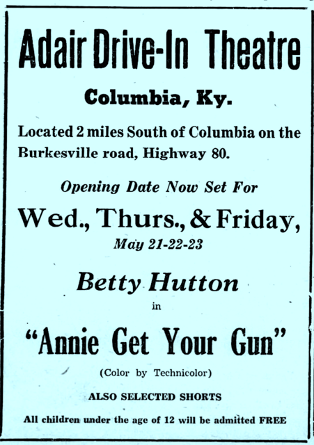 Adair County Drive-In 