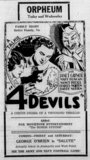 4 Devils at the Orpheum