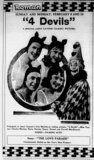 4 Devils at the Roman Theatre, 9-10 February, 1930