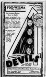 4 Devils at the Fox-Wilma Theatre, Missoula—19-21 November, 1929