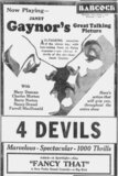 4 Devils at the Babcock—16-17 October, 1929