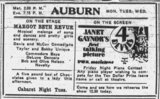 4 Devils at the Auburn—4-6 November, 1929