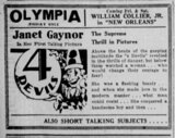 4 Devils at the Olympia, Bangor—2-3 April, 1930