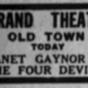 4 Devils at the Strand, 2-3 November, 1929
