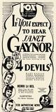 4 Devils—Washington premiere at the Fox, 26 July, 1929