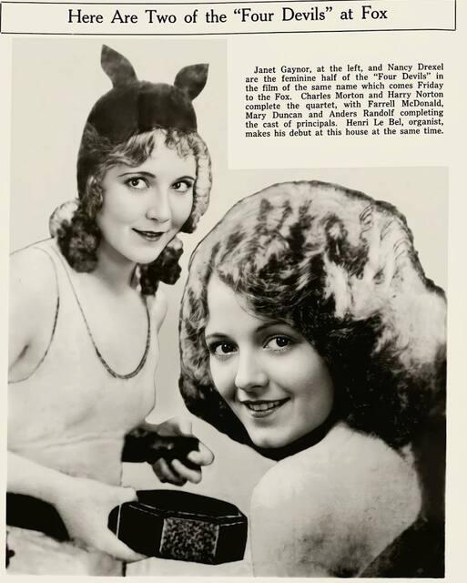 Two of the "Four Devils" at Fox