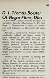 African American Theater (1955)/Theater Showman and More: Damon Ireland Thomas, RIP (1955)
