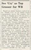 Big Box Office for "Battle Cry" (1955)