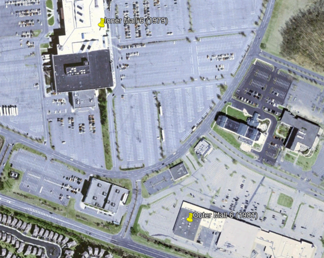 Location of Inner & Outer AMC 6-plexes. 