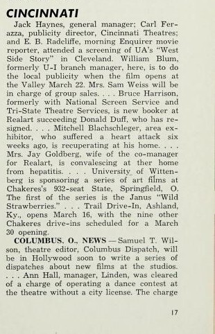 March 1962 News