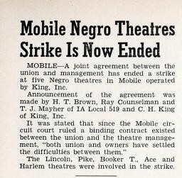 African American Theaters (1947)
