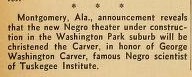 African American Theater (1941) Under Construction