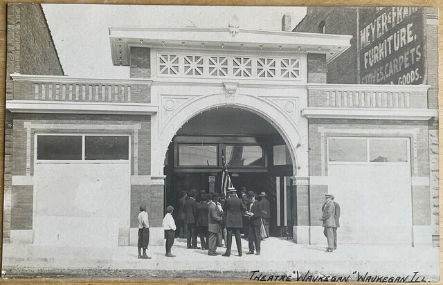 Crisper version of postcard via eBay courtesy LeRoy Blommaert.