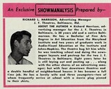 Theater Showman and More: Richard L Harrison (1962)