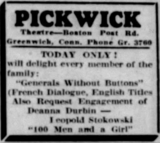 Pickwick Theatre