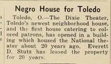 African American Theater (1940) Opened