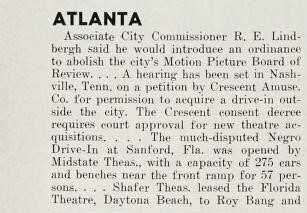 African American Theater (1954) Opened