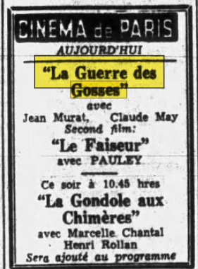 Cinéma De Paris 