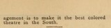 African American Theater (1920) Page 2 - Opening
